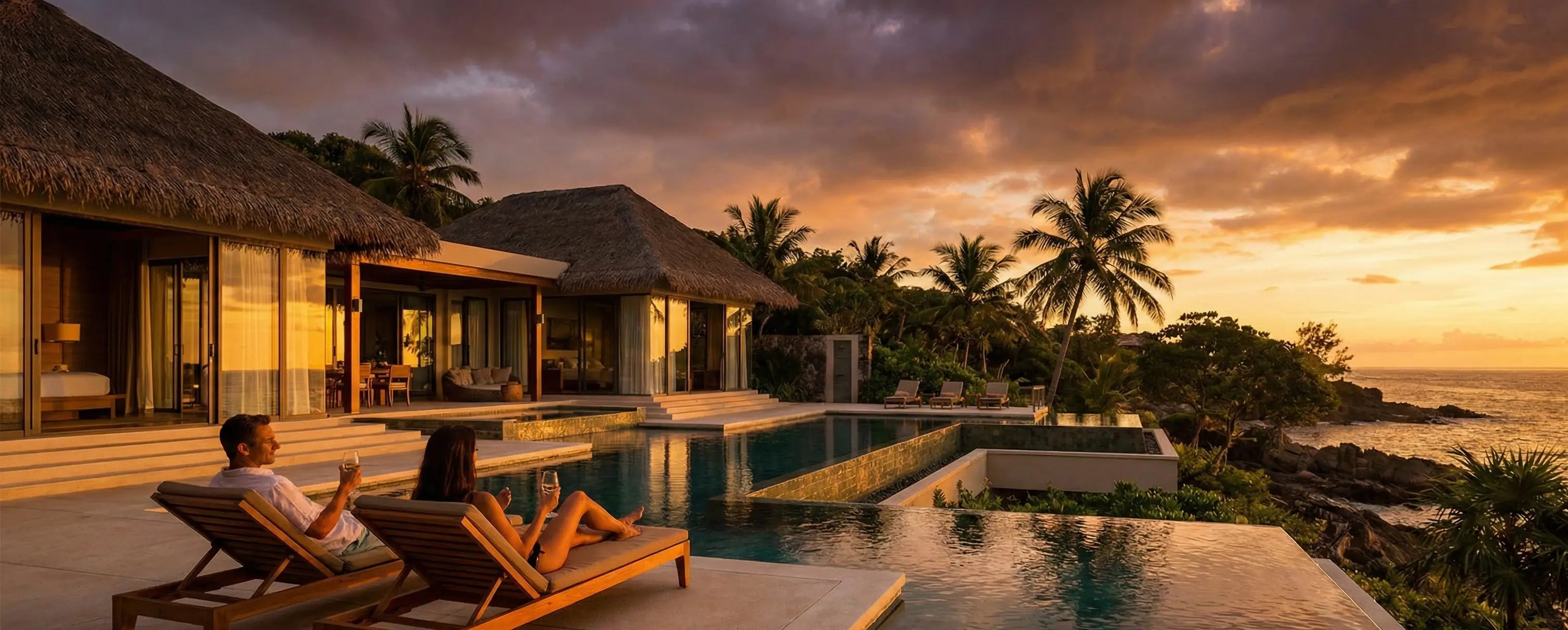 Luxury pool villa in Pattaya - Property management services